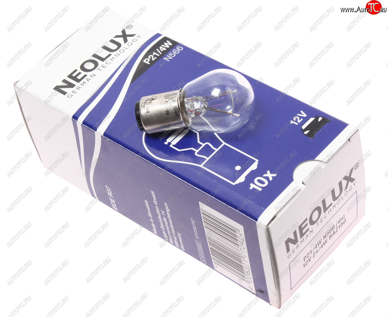 88 р. Лампа 12V P214W BAZ15d 44015лм Standard NEOLUX NEOLUX n566  с доставкой в г. Кемерово