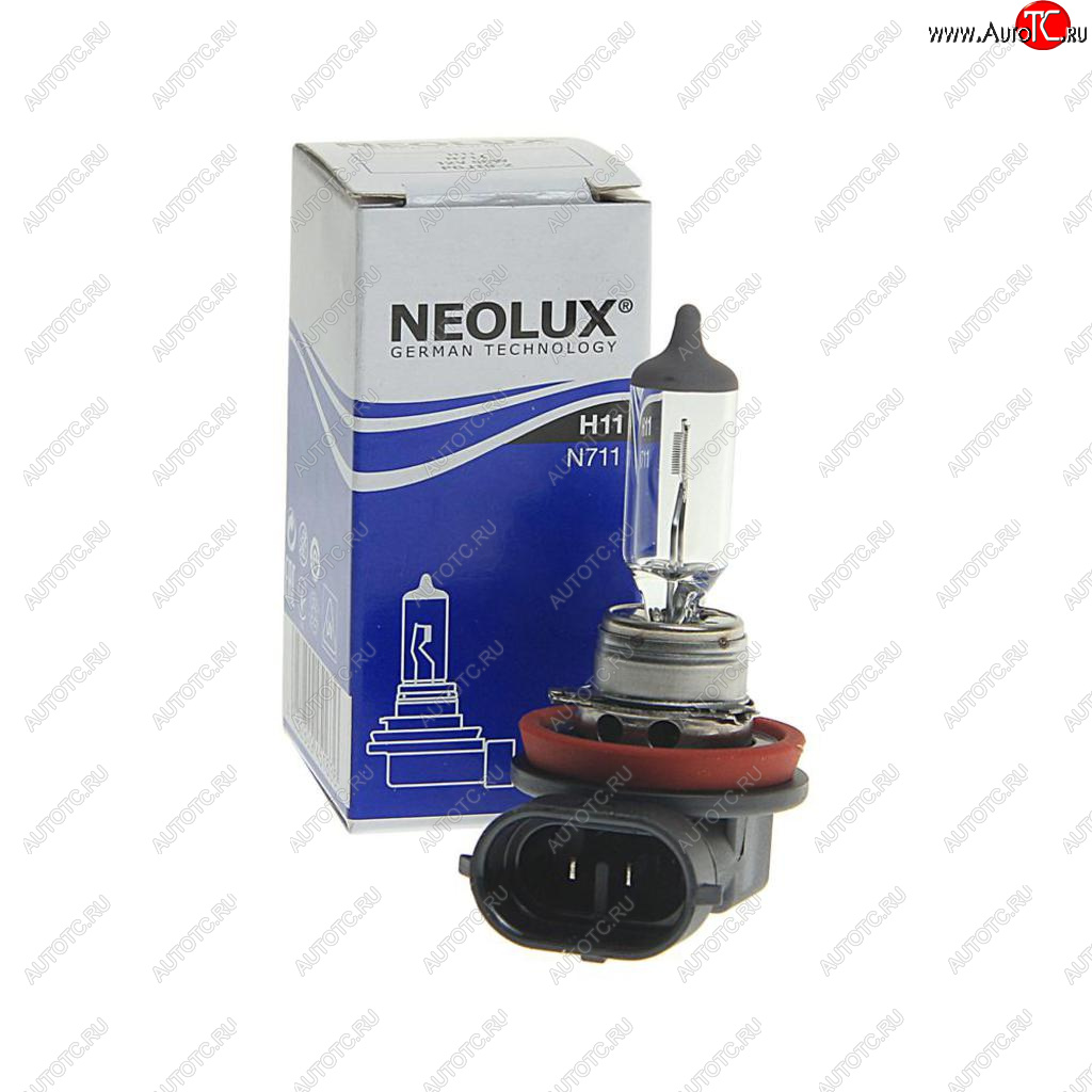 599 р. Лампа 12V H11 55W PGJ19-2 3200K 1350лм Standard NEOLUX NEOLUX n711  с доставкой в г. Кемерово