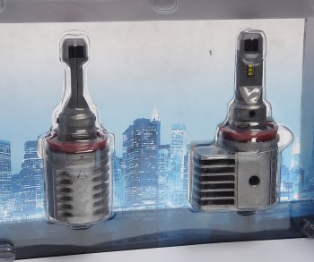 5 649 р. Лампа светодиодная 12V H11H16H8H9 PGJ19-2 бокс (2шт.) MTF MTF nah11k4  с доставкой в г. Кемерово. Увеличить фотографию 2