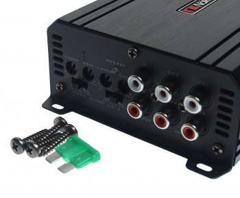 7 899 р. Усилитель автомобильный 4х60Вт NAKAMICHI NAKAMICHI nak-nkmd60.4 NAKAMICHI nak-nkmd60.4  с доставкой в г. Кемерово. Увеличить фотографию 2