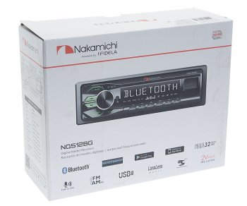 2 599 р. Магнитола автомобильная 1DIN NAKAMICHI NAKAMICHI nak-nq512bg NAKAMICHI nak-nq512bg  с доставкой в г. Кемерово. Увеличить фотографию 4