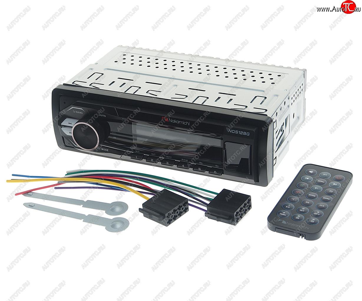 2 599 р. Магнитола автомобильная 1DIN NAKAMICHI NAKAMICHI nak-nq512bg NAKAMICHI nak-nq512bg  с доставкой в г. Кемерово