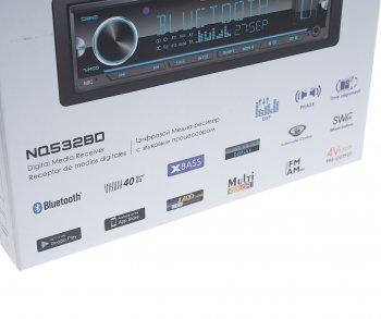 6 199 р. Магнитола автомобильная 1DIN NAKAMICHI NAKAMICHI nak-nq532bd  с доставкой в г. Кемерово. Увеличить фотографию 5