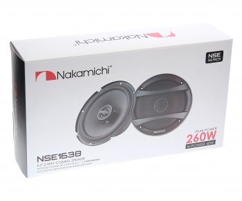 2 579 р. Колонки коаксиальные 6 (16см) 40Вт NAKAMICHI NAKAMICHI nak-nse-1638  с доставкой в г. Кемерово. Увеличить фотографию 4