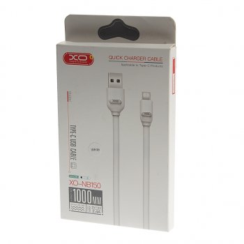 238 р. Кабель USB Type C 1м белый XO XO nb150 white  с доставкой в г. Кемерово. Увеличить фотографию 2