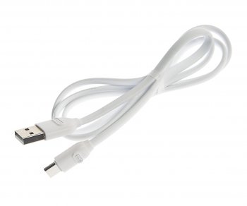 238 р. Кабель USB Type C 1м белый XO XO nb150 white  с доставкой в г. Кемерово. Увеличить фотографию 1