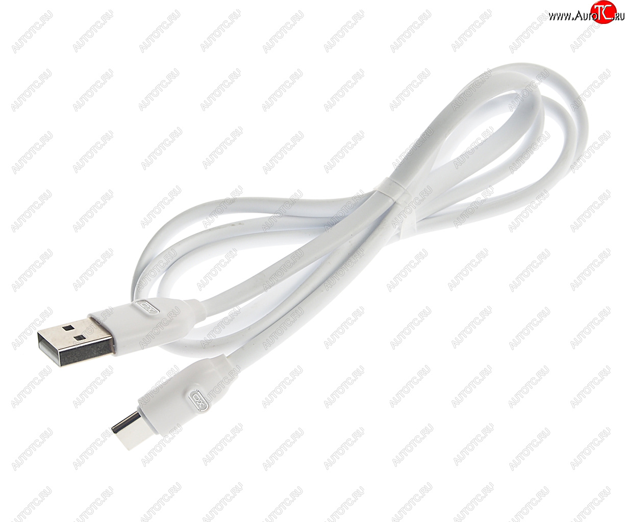 238 р. Кабель USB Type C 1м белый XO XO nb150 white  с доставкой в г. Кемерово