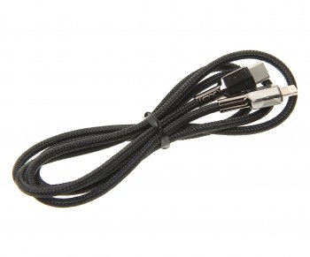 529 р. Кабель iPhone (5-)-USB Type C 1м черный XO XO nb183a black  с доставкой в г. Кемерово. Увеличить фотографию 1