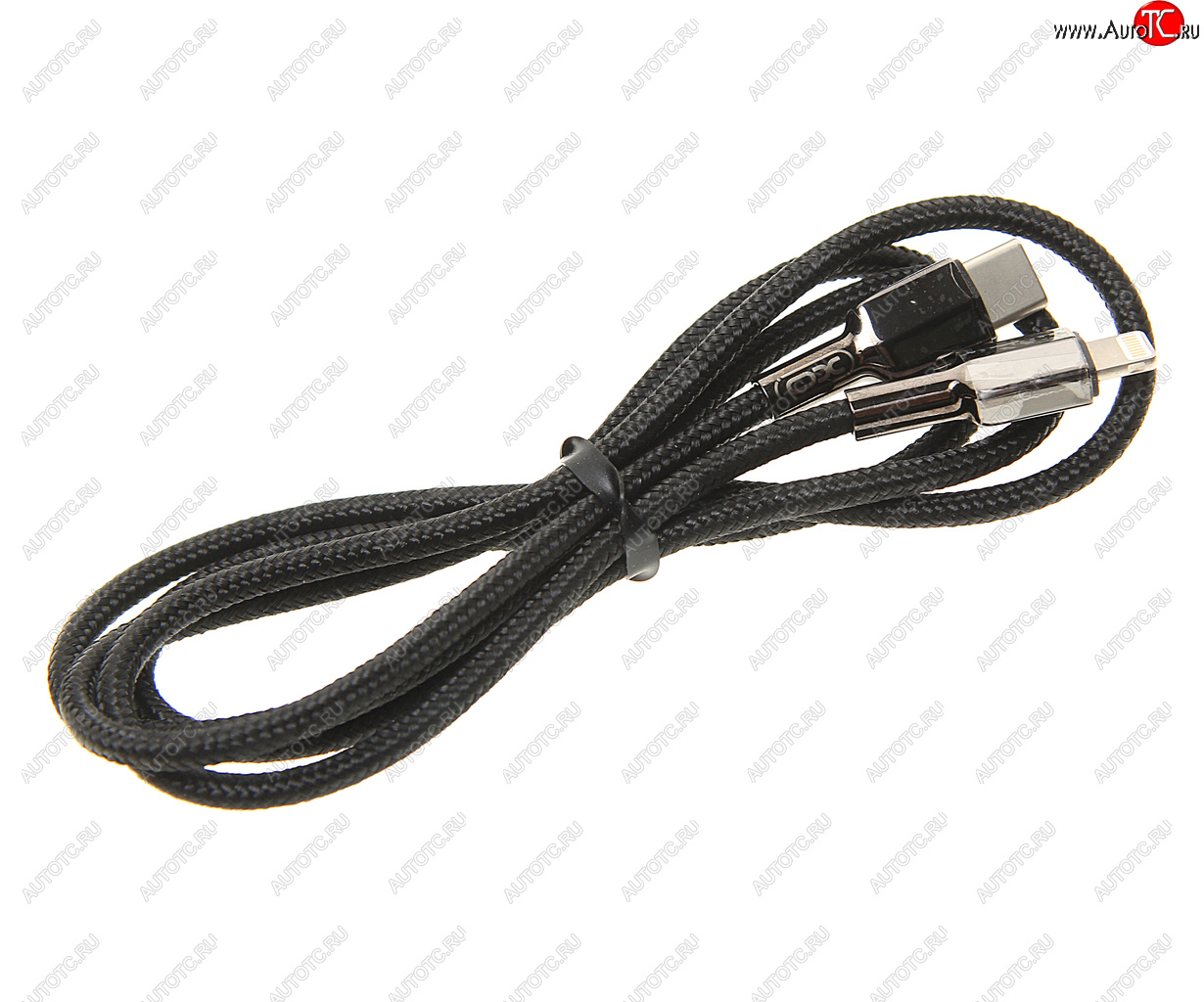 529 р. Кабель iPhone (5-)-USB Type C 1м черный XO XO nb183a black  с доставкой в г. Кемерово