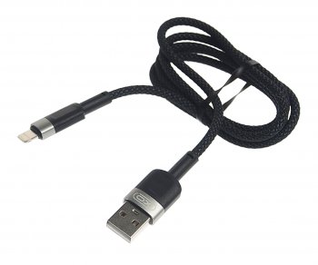 369 р. Кабель USB Type C 1м черный XO XO nb198 black  с доставкой в г. Кемерово. Увеличить фотографию 1