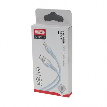 104 р. Кабель USB Type C 1м голубой XO XO nb212 blue  с доставкой в г. Кемерово. Увеличить фотографию 2