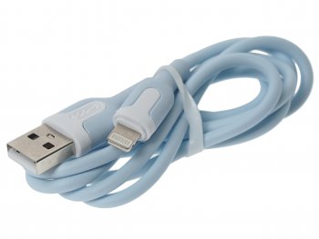 104 р. Кабель USB Type C 1м голубой XO XO nb212 blue  с доставкой в г. Кемерово. Увеличить фотографию 1