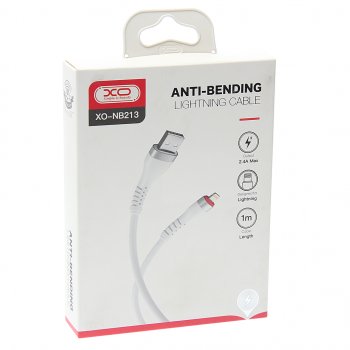 369 р. Кабель USB Type C 1м белый XO XO nb213 white  с доставкой в г. Кемерово. Увеличить фотографию 2
