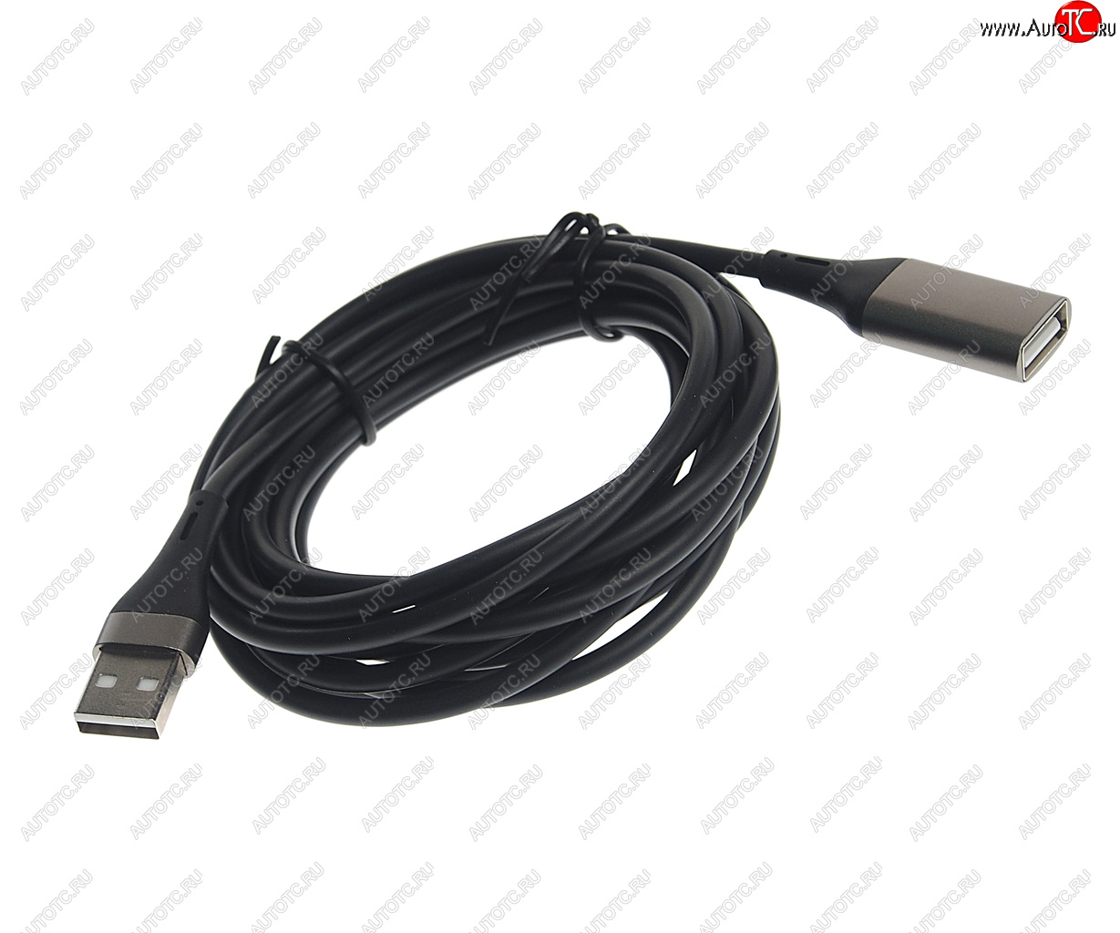 529 р. Кабель USB 3м удлинитель XO XO nb219 3m black  с доставкой в г. Кемерово