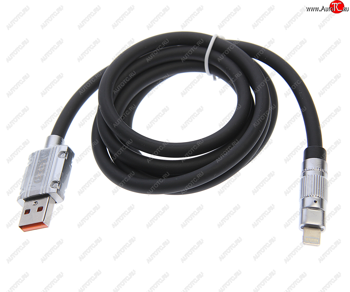 489 р. Кабель iPhone (5-) 1.2м черный XO XO nb227 black  с доставкой в г. Кемерово