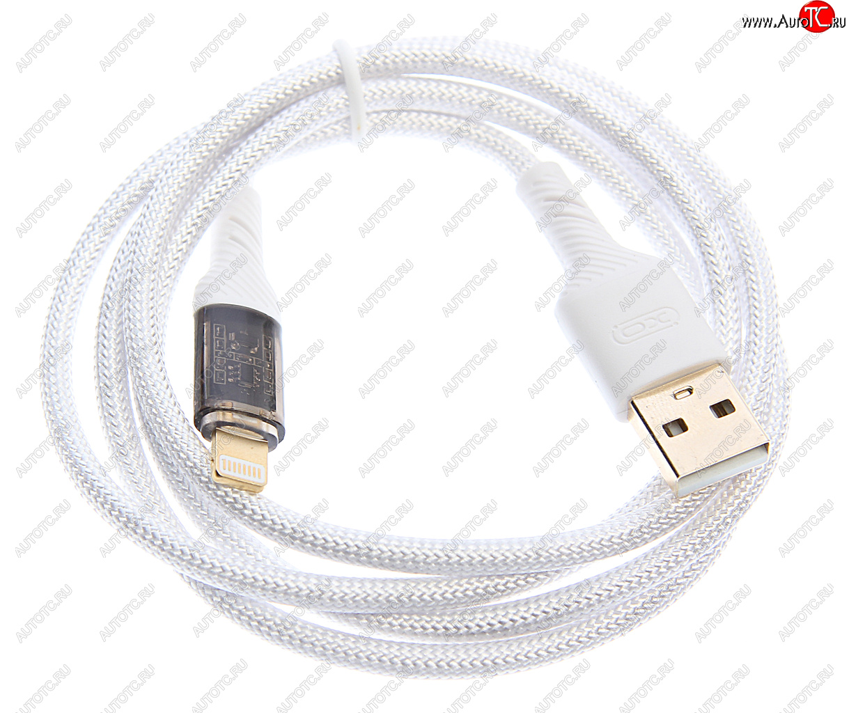 319 р. Кабель iPhone (5-) 1м белый XO XO nb229 white  с доставкой в г. Кемерово