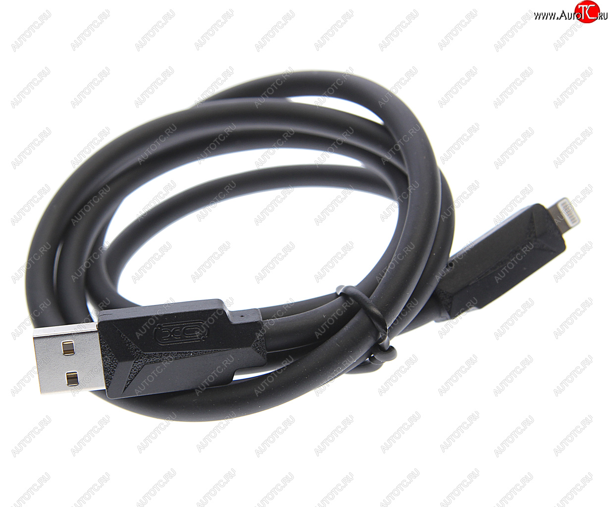 187 р. Кабель iPhone (5-) 1м черный XO XO nb232 black  с доставкой в г. Кемерово