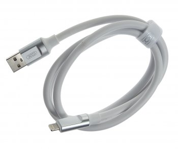 439 р. Кабель iPhone (5-) 1м XO XO nb251 white  с доставкой в г. Кемерово. Увеличить фотографию 1