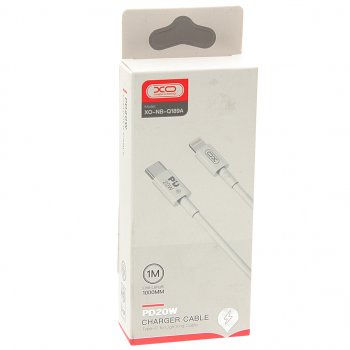 359 р. Кабель iPhone (5-)-USB Type C 1м белый XO XO nb-q189a white  с доставкой в г. Кемерово. Увеличить фотографию 2