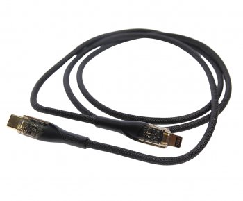 479 р. Кабель iPhone (5-)-USB Type C 1м черный XO XO nb-q223a black  с доставкой в г. Кемерово. Увеличить фотографию 2