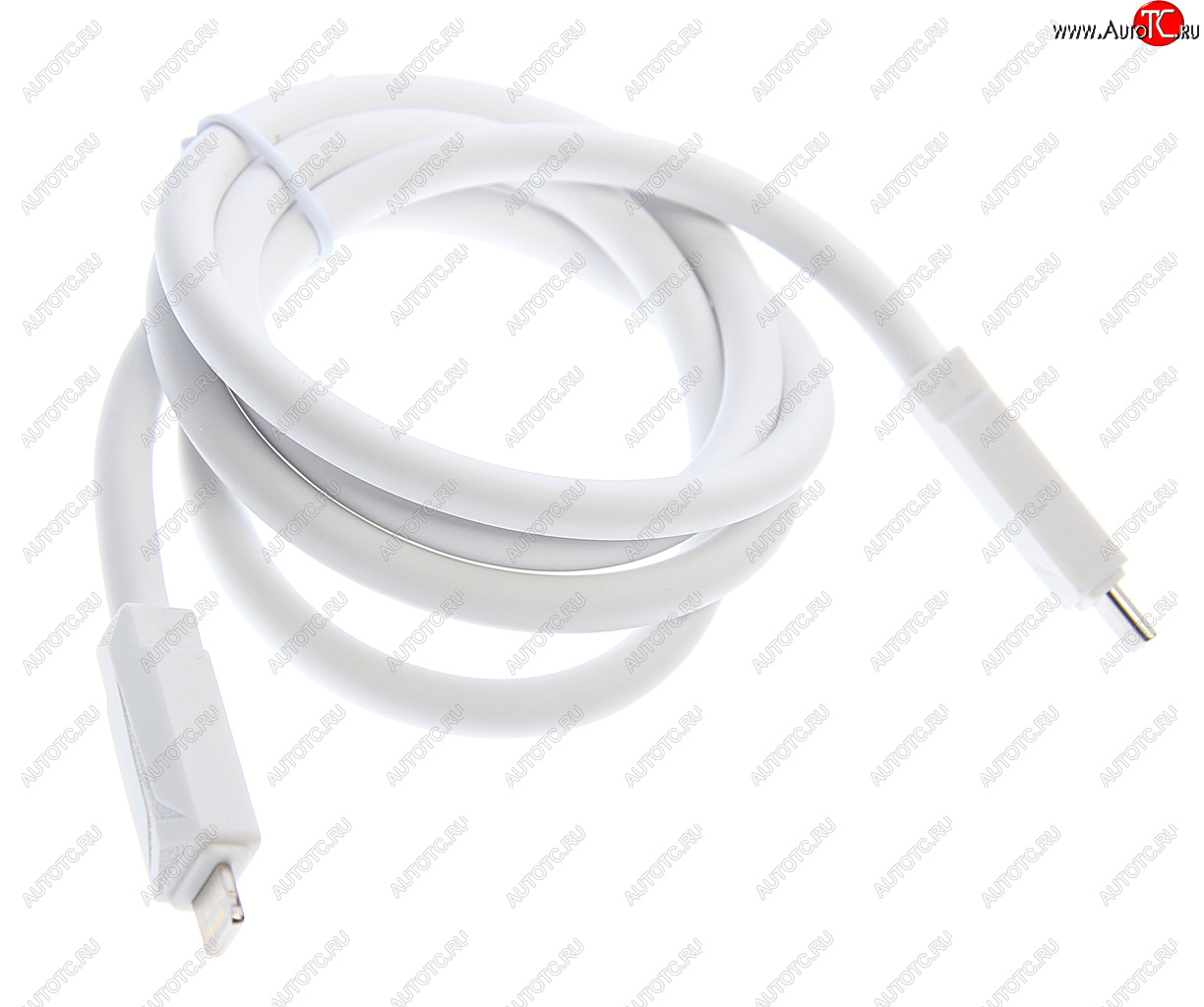 349 р. Кабель iPhone (5-)-USB Type C 1м белый XO XO nbq233a white  с доставкой в г. Кемерово