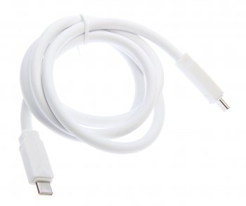 224 р. Кабель USB Type C-USB Type C 1м белый XO XO nbq233b white  с доставкой в г. Кемерово. Увеличить фотографию 2