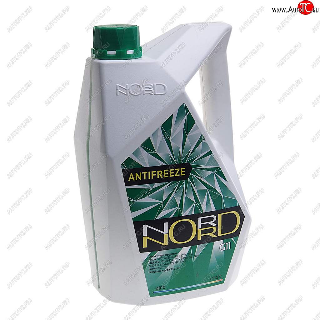 689 р. Антифриз зеленый -40C 3кг NORD NORD ng22267  с доставкой в г. Кемерово