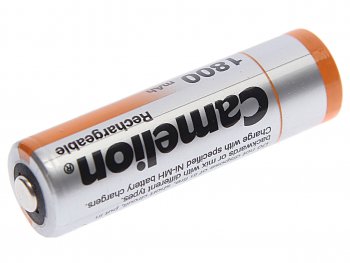 399 р. Батарейка AA HR6 1.2V аккумулятор Ni-MH 1800mAh блистер 2шт. (цена за 1шт.) CAMELION CAMELION nh-aa1800bp2  с доставкой в г. Кемерово. Увеличить фотографию 2
