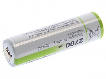 539 р. Батарейка AA HR6 1.2V аккумулятор Ni-MH 2700mAh бокс 2шт. (цена за 1шт.) CAMELION CAMELION nh-aa2700bp2  с доставкой в г. Кемерово. Увеличить фотографию 2