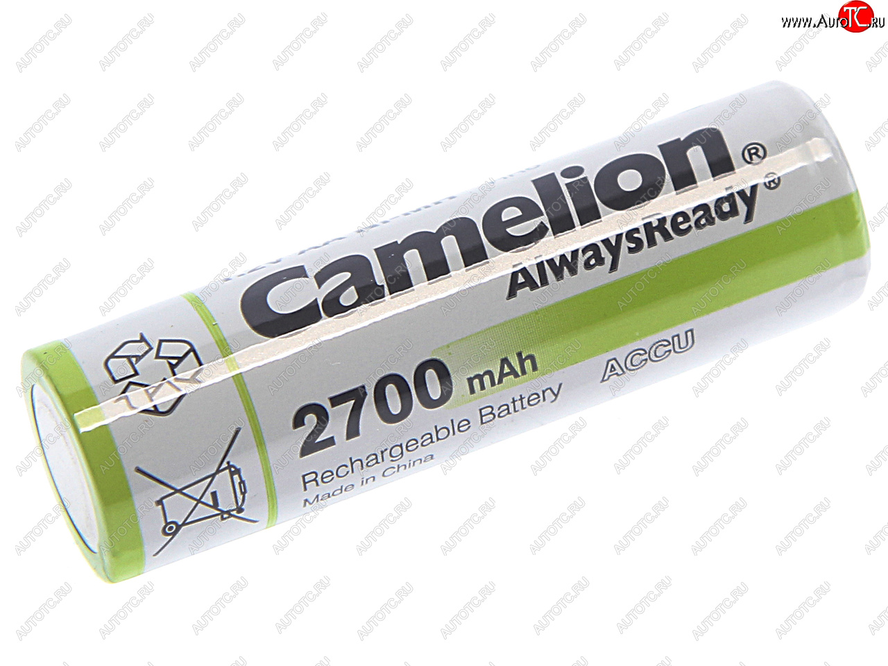 539 р. Батарейка AA HR6 1.2V аккумулятор Ni-MH 2700mAh бокс 2шт. (цена за 1шт.) CAMELION CAMELION nh-aa2700bp2  с доставкой в г. Кемерово