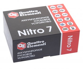 4 799 р. Устройство пусковое 12V 400A 7500мАч (power bank) QUATTRO ELEMENTI QUATTRO ELEMENTI nitro 7  с доставкой в г. Кемерово. Увеличить фотографию 2