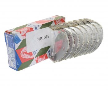 1 159 р. Вкладыши DAEWOO Nexia (95-) шатунные d+0.50 комплект (8шт.) KFM KFM np1019  с доставкой в г. Кемерово. Увеличить фотографию 1