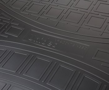 1 529 р. Коврик багажника HYUNDAI Solaris седан (17-) полиуретан черный NORPLAST NORPLAST npa00-t31-380  с доставкой в г. Кемерово. Увеличить фотографию 2