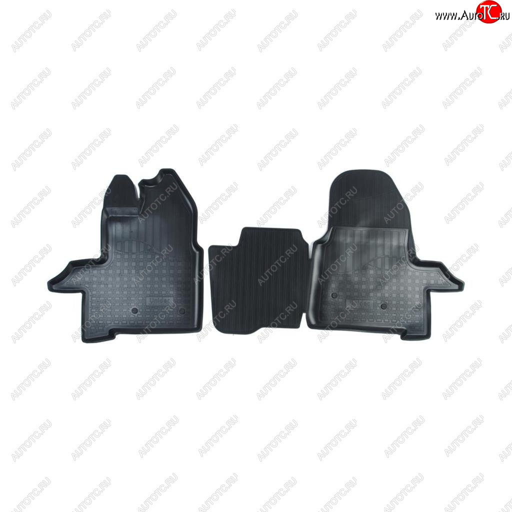 1 599 р. Коврик салона FORD Transit (14-) полиуретан 2шт. NORPLAST NORPLAST npa11-c22-730  с доставкой в г. Кемерово