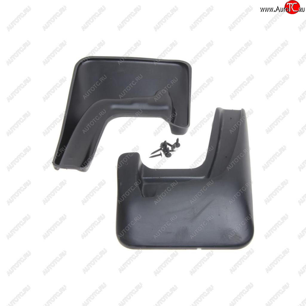 1 069 р. Брызговик KIA Rio (11-17) передний комплект 2шт. NORPLAST NORPLAST npl-br-43-50f  с доставкой в г. Кемерово