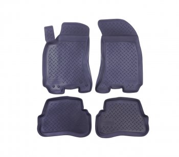 1 799 р. Коврик салона VW Passat B5 (00-05) полиуретан (4 предм.) NORPLAST NORPLAST npl-po-95-25  с доставкой в г. Кемерово. Увеличить фотографию 1