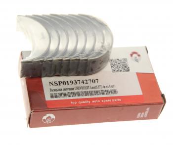 779 р. Вкладыши DAEWOO Nexia (95-) шатунные d+0.00 комплект (8шт.) NSP NSP nsp0193742707  с доставкой в г. Кемерово. Увеличить фотографию 1