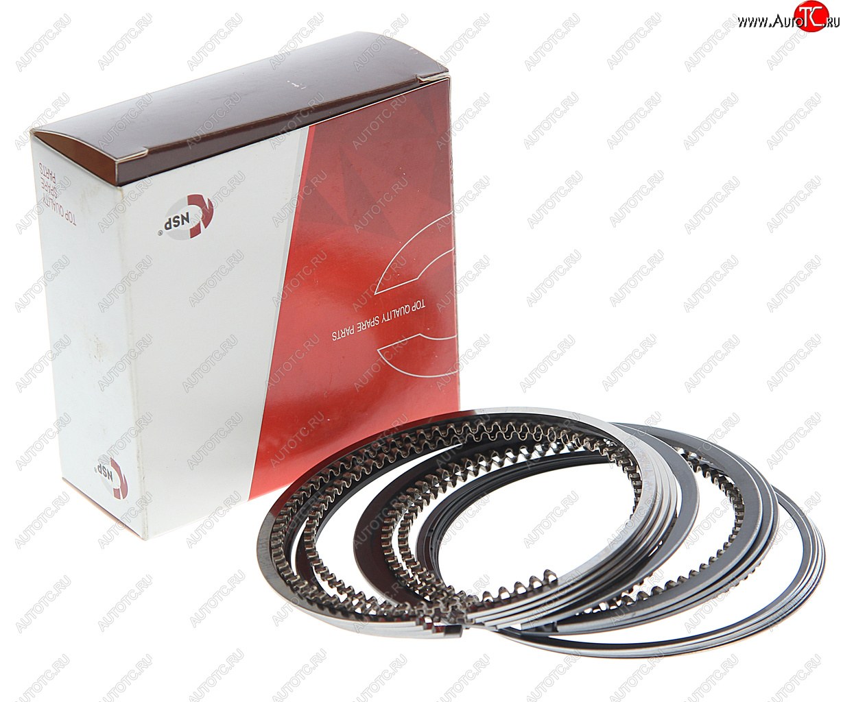 1 699 р. Кольца поршневые HYUNDAI Lantra (95-) (1.8) d+0.00 комплект NSP NSP nsp022304038110  с доставкой в г. Кемерово