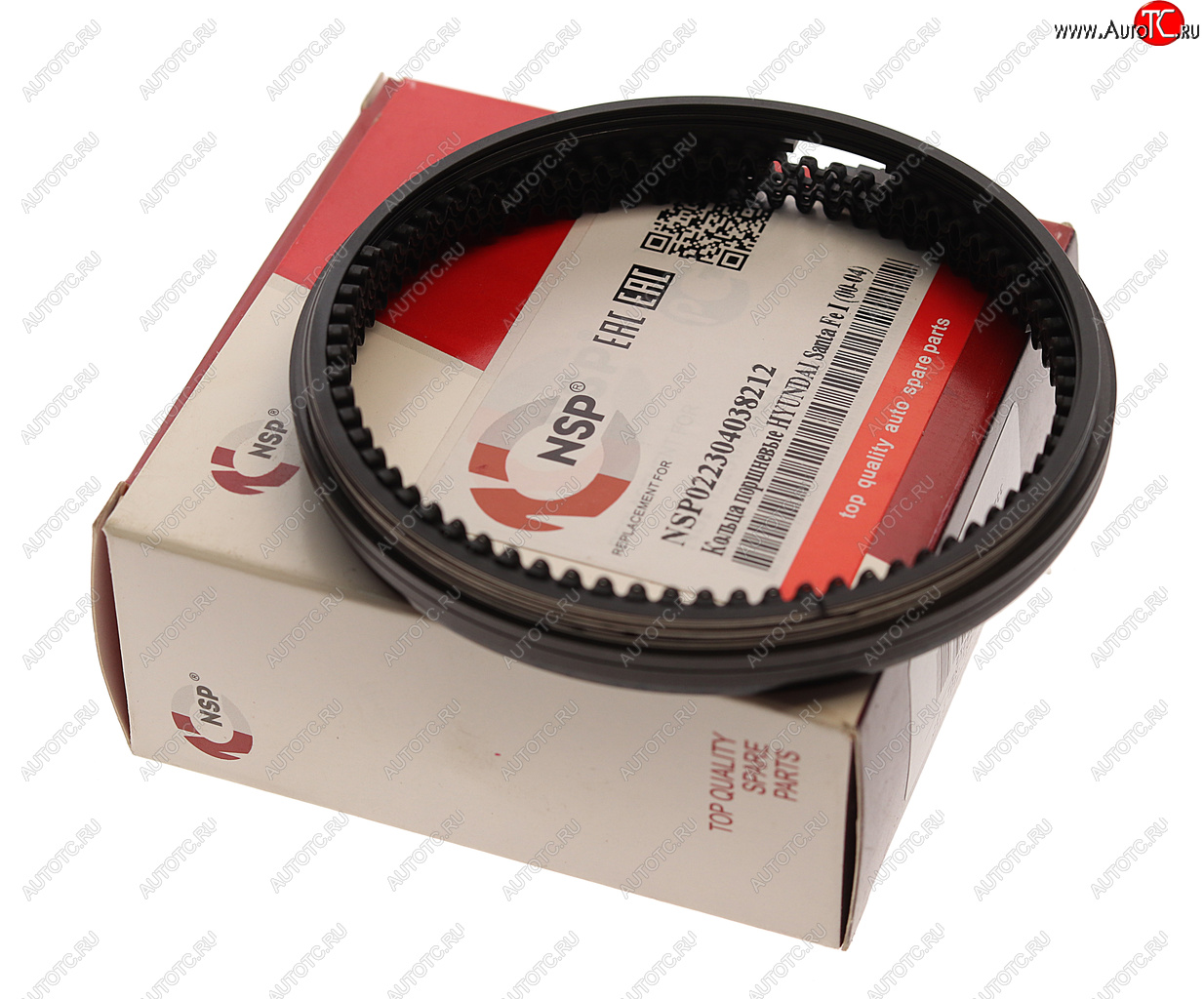 2 699 р. Кольца поршневые HYUNDAI Santa Fe (00-) d+0.00 комплект NSP NSP nsp022304038212  с доставкой в г. Кемерово