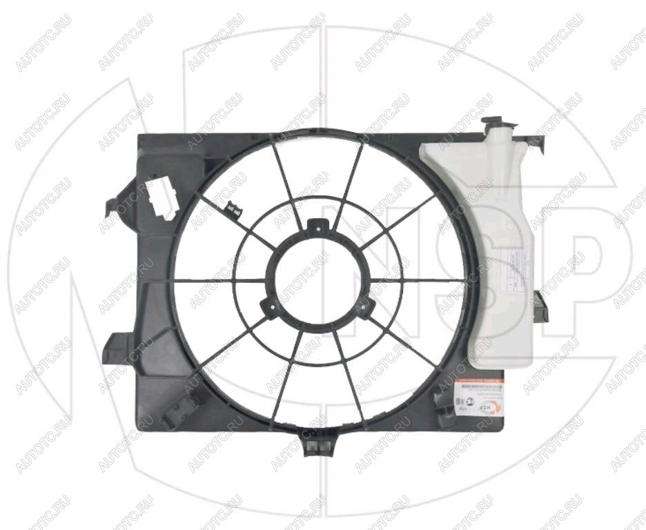 2 899 р. Кожух HYUNDAI Solaris вентилятора охлаждения NSP NSP nsp02253501r050  с доставкой в г. Кемерово