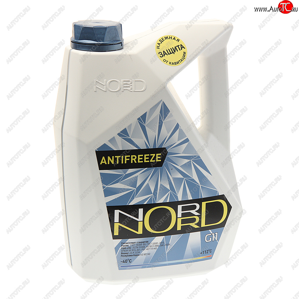 1 089 р. Антифриз синий -40C 5кг NORD NORD nsw20386  с доставкой в г. Кемерово