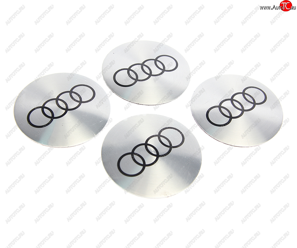 270 р. Эмблема диска колесного AUDI сер. (6см) металл комплект 4шт. MASHINOKOM MASHINOKOM nzd6 010  с доставкой в г. Кемерово