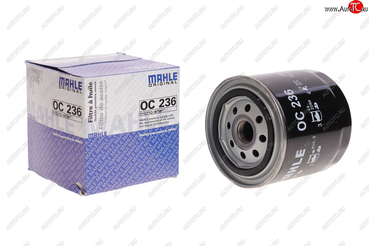 719 р. Фильтр масляный NISSAN CHRYSLER JEEP MAHLE MAHLE oc236  с доставкой в г. Кемерово