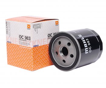 629 р. Фильтр масляный ALFA ROMEO 166 (98-07) (2.0) FIAT Punto (93-03) (1.9 DS1.9 JTD1.11.2-1.6) MAHLE MAHLE oc983  с доставкой в г. Кемерово. Увеличить фотографию 1