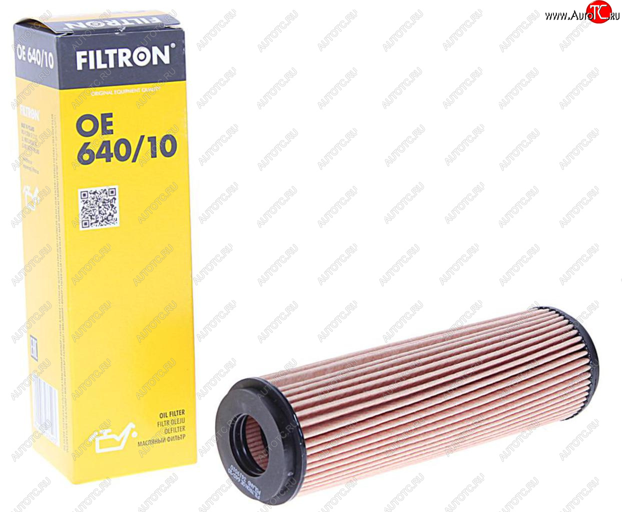 799 р. Фильтр масляный MERCEDES C (C204,S204,W204),E (C207,S212,W212) (M271) FILTRON FILTRON oe64010  с доставкой в г. Кемерово