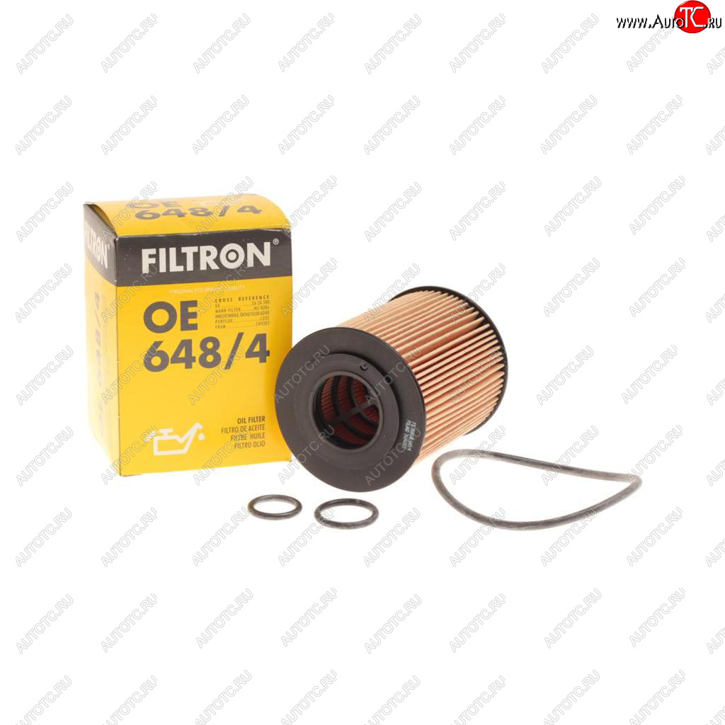499 р. Фильтр масляный HONDA Civic (02-05) FILTRON FILTRON oe6484  с доставкой в г. Кемерово
