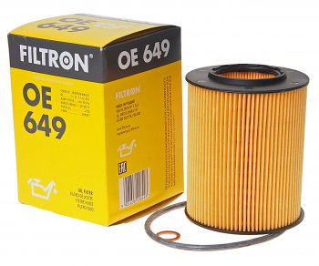 459 р. Фильтр масляный BMW (E39,E60),X5 (E53,X3 E83,E38,E65) FILTRON FILTRON oe649  с доставкой в г. Кемерово. Увеличить фотографию 1