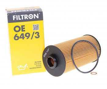 579 р. Фильтр масляный LAND ROVER Range Rover (02-05) (4.4) BMW 5 (E34,E39) (M60M62) FILTRON FILTRON oe6493  с доставкой в г. Кемерово. Увеличить фотографию 1