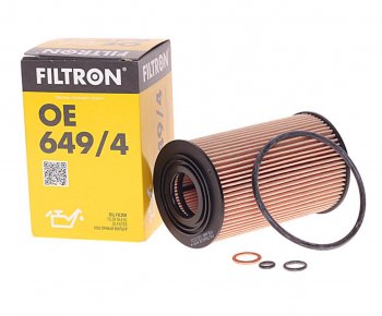 539 р. Фильтр масляный BMW 3 (E36,E46) (M40M42-M44),5 (E34),Z3 (E36) (M43) FILTRON FILTRON oe6494  с доставкой в г. Кемерово. Увеличить фотографию 1
