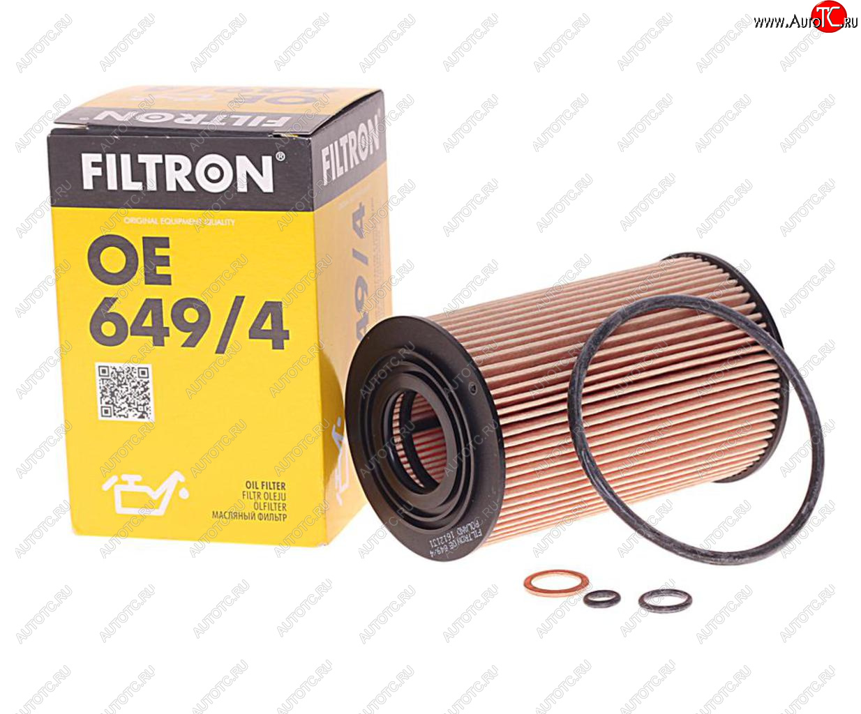 539 р. Фильтр масляный BMW 3 (E36,E46) (M40M42-M44),5 (E34),Z3 (E36) (M43) FILTRON FILTRON oe6494  с доставкой в г. Кемерово